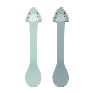 Colher de Silicone Pack de 2 - Mr. Shark da Trixie - imagem principal