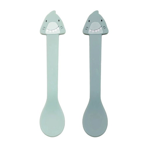 Colher de Silicone Pack de 2 - Mr. Shark da Trixie - imagem principal