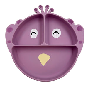 Prato de Silicone com Divisórias e Ventosa - Mrs. Peacoc da Trixie - imagem principal
