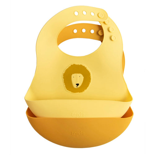 Babete de Silicone Pack de 2 - Mr. Lion da Trixie - imagem principal