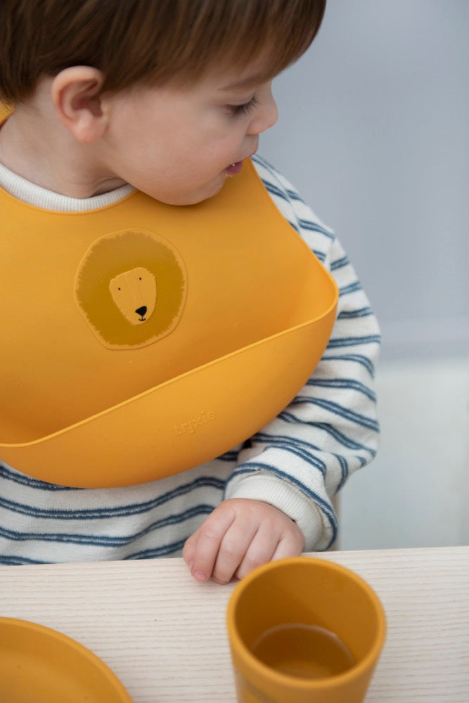 Babete de Silicone Pack de 2 - Mr. Lion da Trixie - imagem principal