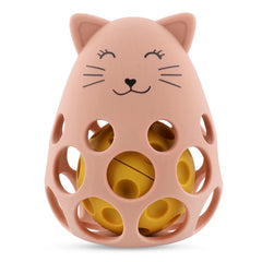 Chocalho Sensorial em Silicone - Mrs. Cat – Trixie – imagem principal
