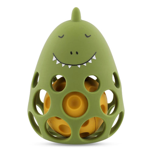 Chocalho Sensorial em Silicone - Mr. Dino – Trixie – imagem principal