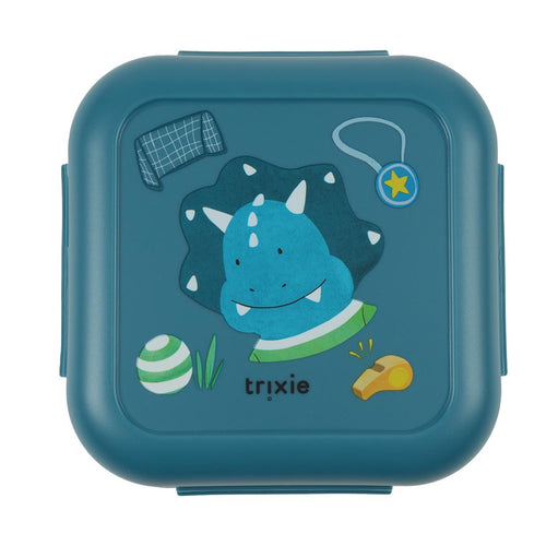 Lancheira Pequena com Clip - Ballplayer Mr. Triceratops da Trixie - imagem principal