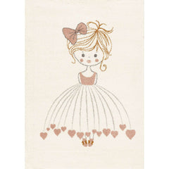 Tapete Menina 120x170cm, 120 x 170 cm - multicolorido - Yellow Tipi