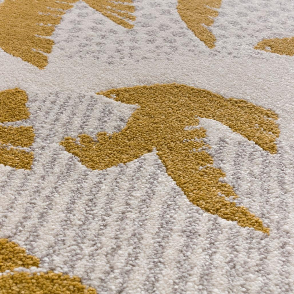 Tapete Pássaros Amarelos 120x170cm - Yellow Tipi