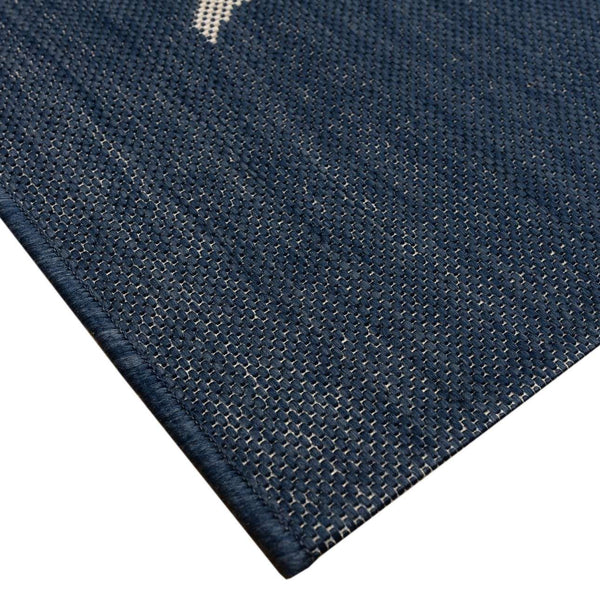 Tapete Barco à Vela 120x170cm, 120 x 170 cm - azul escuro, bege - Yellow Tipi - vista 3