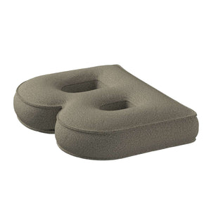 Almofada de letra B, 30x40cm (Boucle) - bege escuro - Yellow Tipi - vista 2