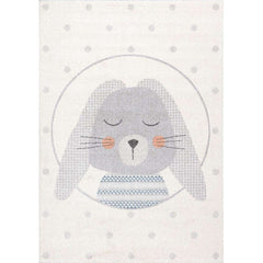 Tapete Lebre Cinzenta 160x230 cm, 160x230cm - branco - Yellow Tipi