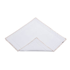 Tapete Tipi com pompons - branco - Yellow Tipi