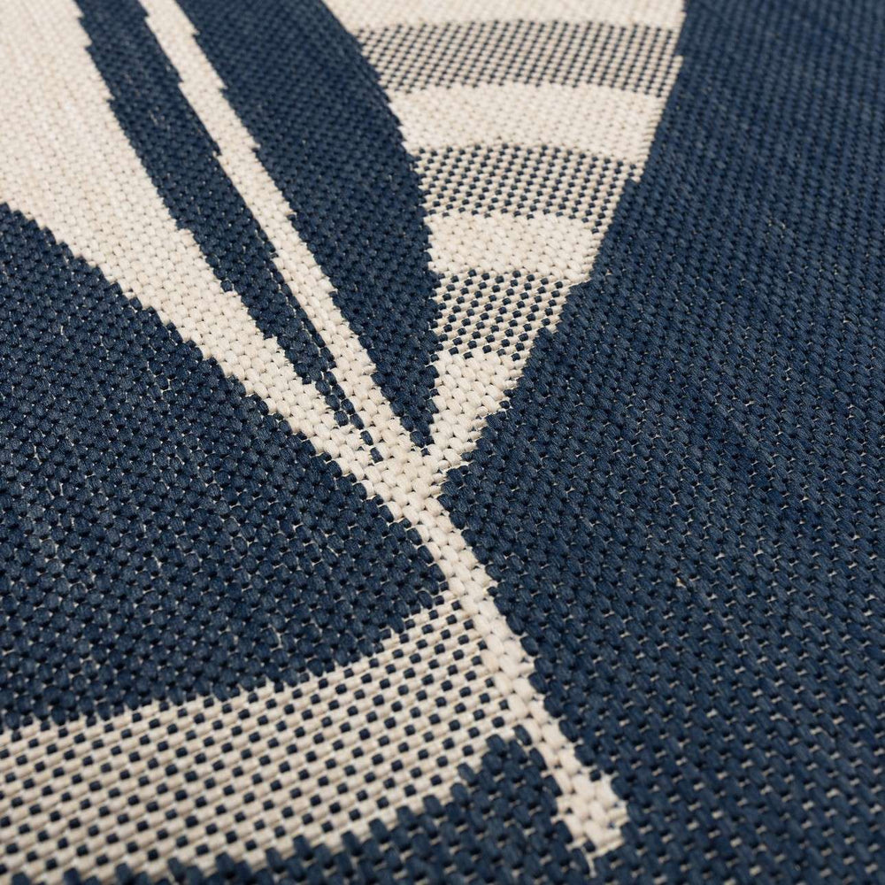Tapete Barco à Vela 120x170cm, 120 x 170 cm - azul escuro, bege - Yellow Tipi
