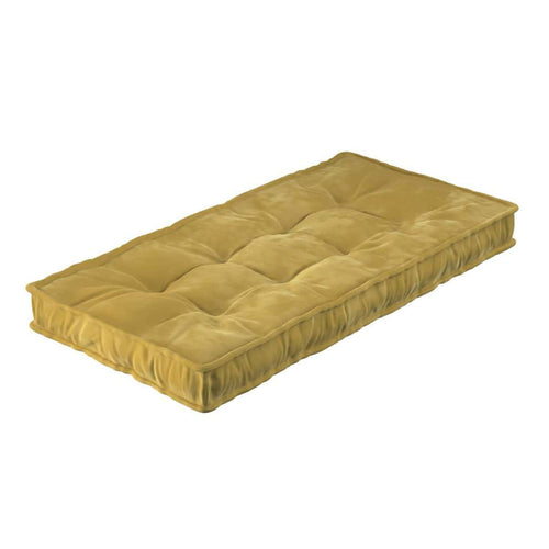 Colchão francês, 120x60x10cm (Posh Velvet) - verde azeitona - Yellow Tipi