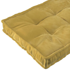 Colchão francês, 120x60x10cm (Posh Velvet) - verde azeitona - Yellow Tipi - vista 3