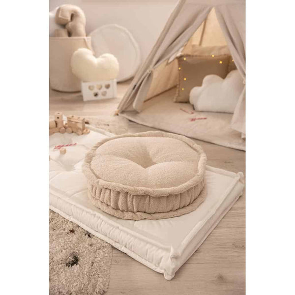 Puff francês, 50x13cm (Boulce) - branco - Yellow Tipi - vista 15