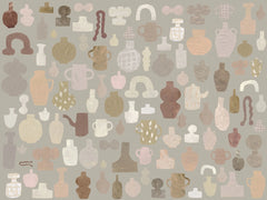 Mural Emilia Ilke – Argila – amostra do padrão