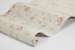 Jardim de Rosas - Bege – detalhe do papel de parede | Boråstapeter