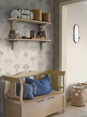 No Céu Bege Boråstapeter para quarto infantil - KidsR