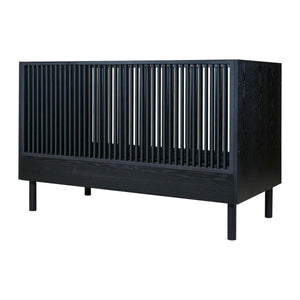 Berço infantil Hai No Ki Black Ash - 140x70 – Quax – imagem 2