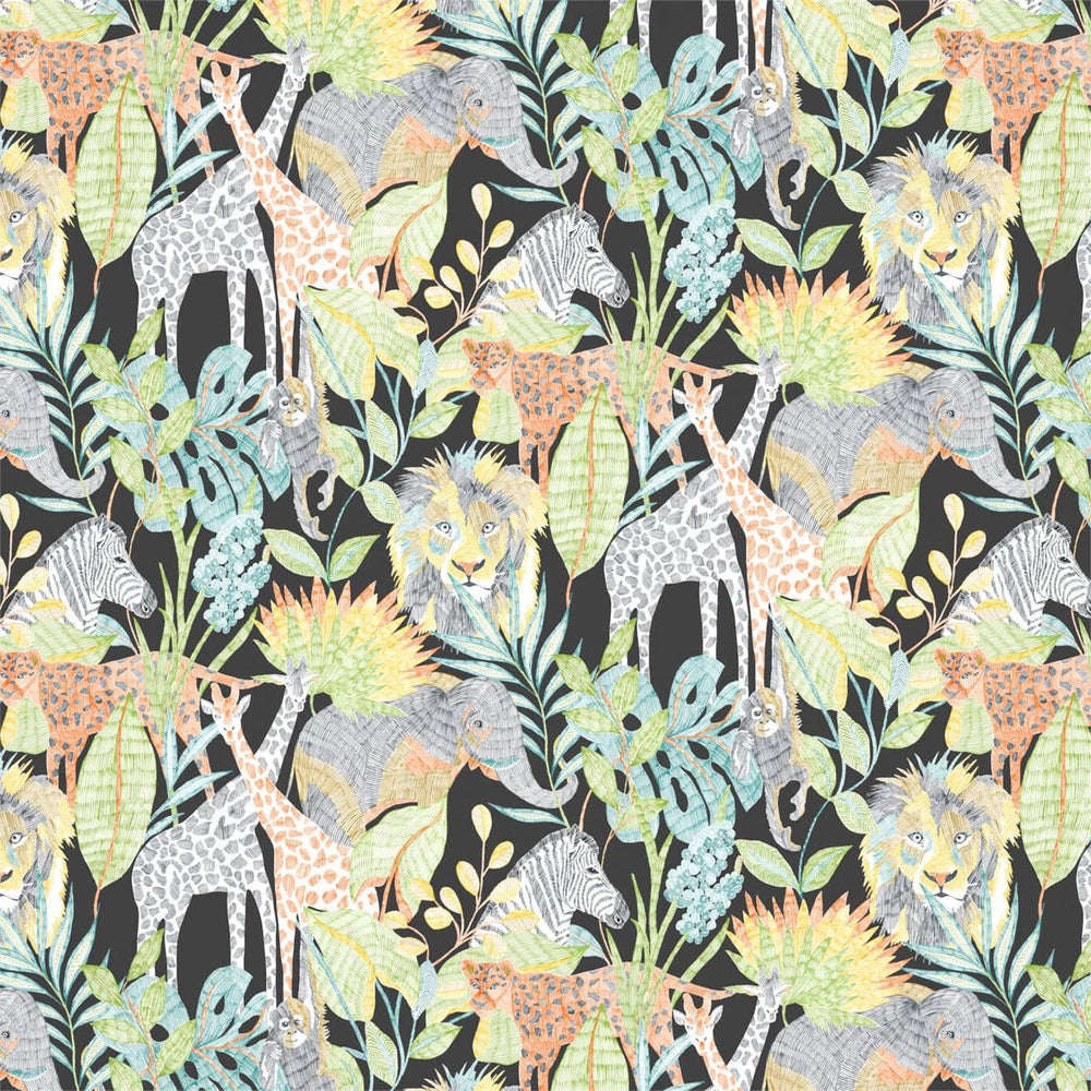 Papel de parede Harlequin Into The Wild 112649 Midnight Jungle