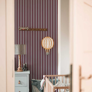 Papel de Parede Maya Stripes Brown Blue – Dekornik – imagem 3