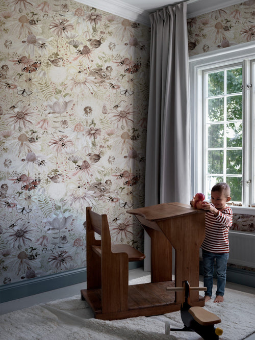 Mural infantil Prado Bege Boråstapeter - KidsR