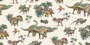 Dinossauros - Multicolor – padrão completo | Boråstapeter