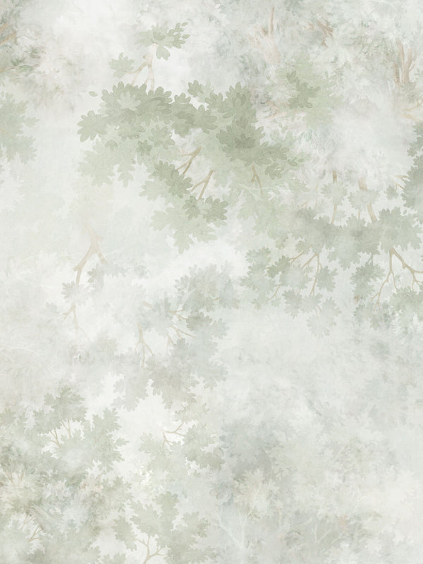 Árvore de Sonho - Verde – detalhe do padrão | Boråstapeter