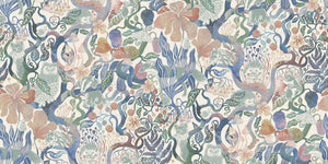 Bosque Mágico Grand - Multicolor – padrão completo | Boråstapeter
