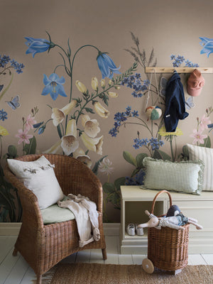 Bluebell Magic - Bege – ambiente | Boråstapeter