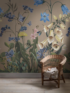 Mural infantil Bluebell Magic Bege Boråstapeter - KidsR