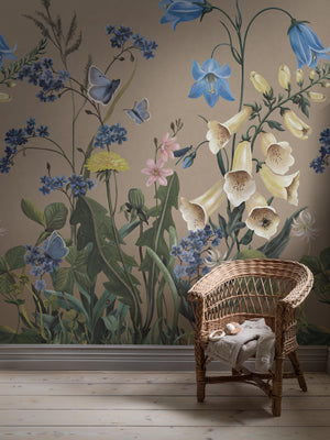 Mural infantil Bluebell Magic Bege Boråstapeter - KidsR