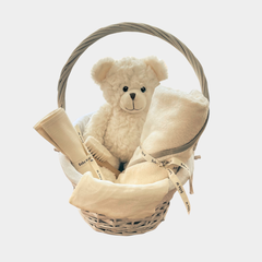 Baby Basket Bear White Bath – Bebe W – imagem 1