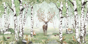 Mural Amazing Antlers | Kikki Belle – Summer