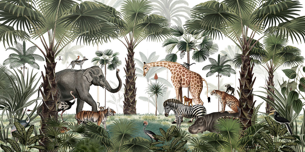 Mural Animal Kingdom | Kikki Belle – Kikki Belle