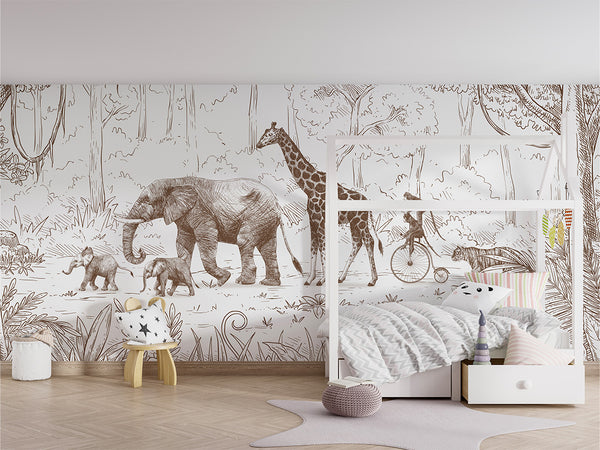 Mural Animal Parade | Kikki Belle – Kikki Belle – imagem 4