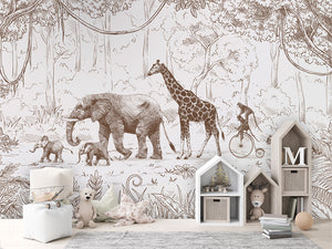 Mural Animal Parade | Kikki Belle – Kikki Belle – imagem 5