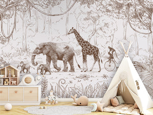Mural Animal Parade | Kikki Belle – Kikki Belle – imagem 6