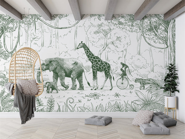 Mural Animal Parade | Kikki Belle – Kikki Belle – imagem 8