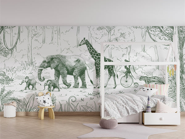 Mural Animal Parade | Kikki Belle – Kikki Belle – imagem 9