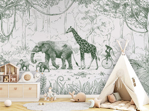 Mural Animal Parade | Kikki Belle – Kikki Belle – imagem 11