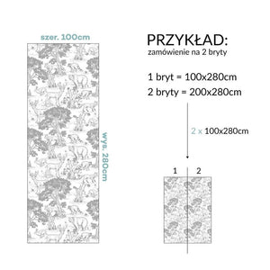 Papel de Parede Animais - Branco – Dekornik – imagem 7