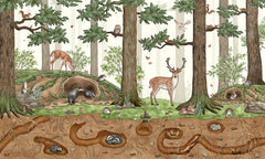 Mural Animals in the Forest | Kikki Belle – Kikki Belle
