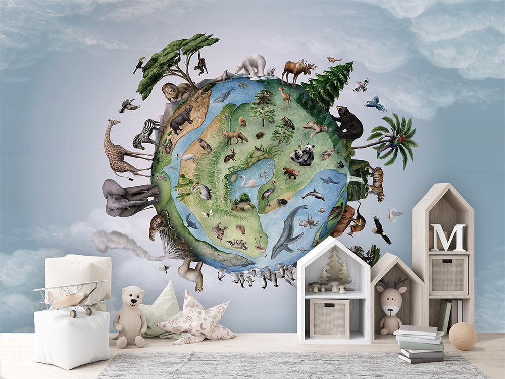 Mural Animals of Earth | Kikki Belle – Kikki Belle