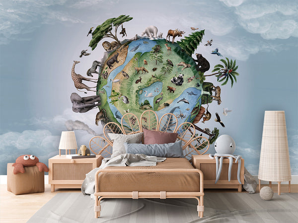 Mural Animals of Earth | Kikki Belle – Kikki Belle – imagem 3