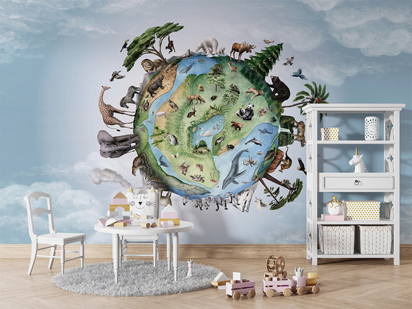 Mural Animals of Earth | Kikki Belle – Kikki Belle – imagem 4