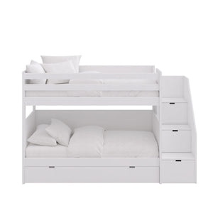 Beliche com escadas de arrumação e cama gavetão – Muba – imagem 3
