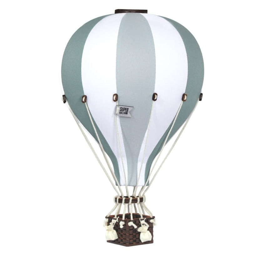 Balão Decorativo Cinza/Verde-L Super Balloon - decoração infantil