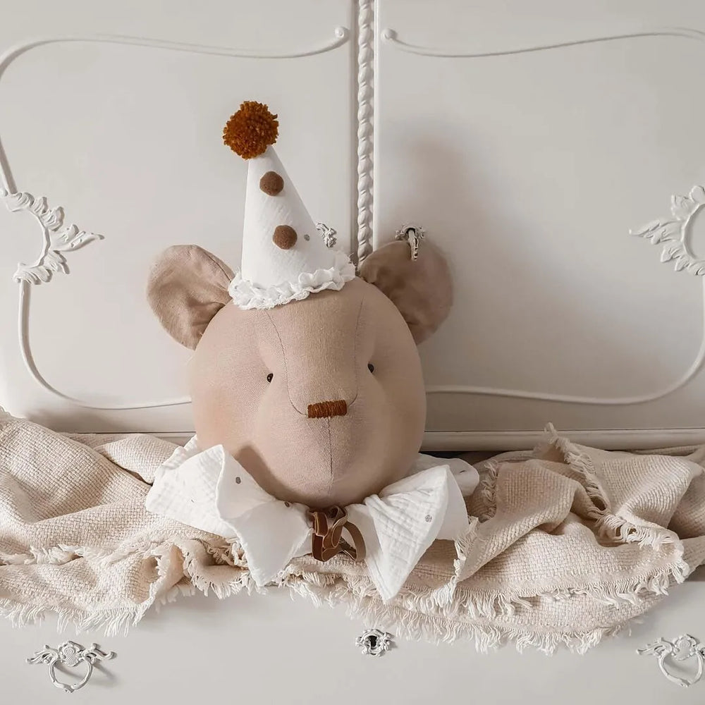 Urso Bege com Gola Creme – Love Me Decoration