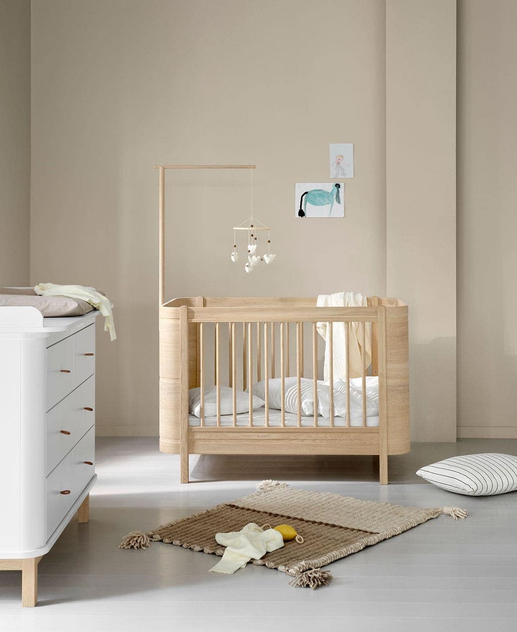 Berço evolutivo Wood Mini+ incl. junior kit - 74x126 – Oliver Furniture – imagem 11