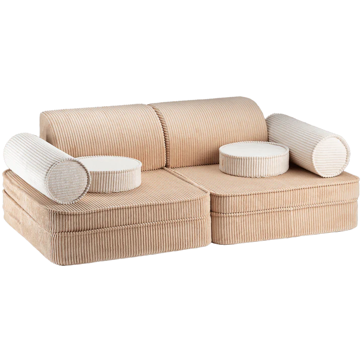 Mini Sofá Settee Brown Sugar - Wigiwama - KidsR